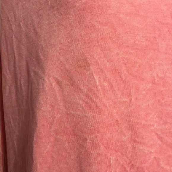 Painted Thread Cold Shoulder Peach Sweater Sz. S - Picture 2 of 7